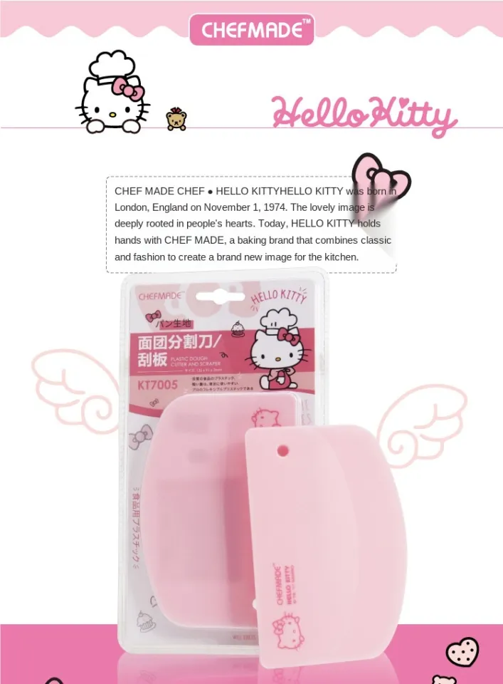 CHEFMADE Hello Kitty Kitchen Aid Food Grade PP Plastic Scraper Pink Ba –  Hello Kitty Camp