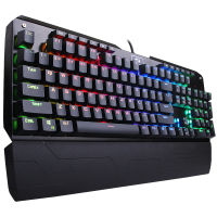 Redragon Mechanical Keyboard K555คีย์บอร์ดเกม indrah RGB backlit 104คีย์พร้อมที่วางข้อมือ