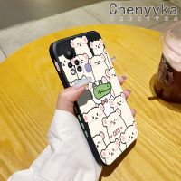 เคส Chenyyyka สำหรับ Infinix Hot 11S Hot 2022แกะน่ารักลายไดโนเสาร์สุดสร้างสรรค์ดีไซน์ใหม่บางเคสโทรศัพท์ป้องกันขอบสี่เหลี่ยมเคสนิ่มเคสปลอกซิลิโคนกันกระแทก