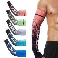 Long Mens Gloves Sun UV Protection Hand Protector Cover Arm Sleeves Ice Silk Sunscreen Sleeves Outdoor Arm Cool Sport Cycling Sleeves