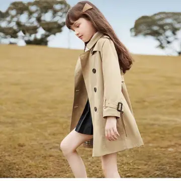 Children's trench hot sale coat