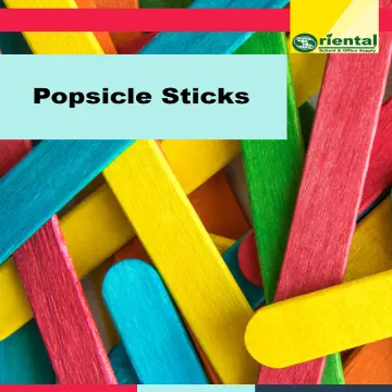 Big Popsicle Sticks Jumbo Popsicle Sticks Big Wooden Popsicle