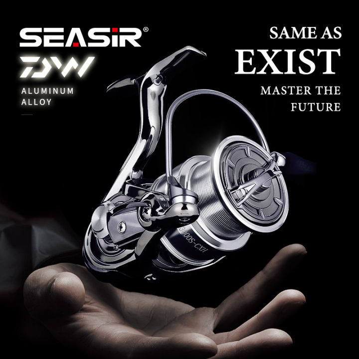 Seasir DAIWAEXISTLT'Same POWER HANDLE Stainless Aluminum Alloy Spool