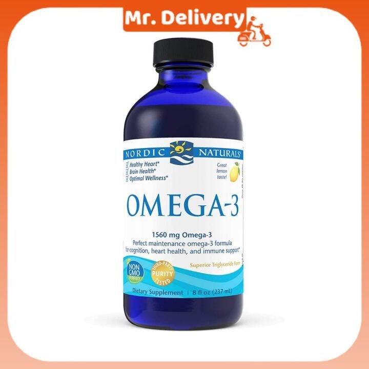 Mr Delivery Nordic Naturals Omega3, Lemon, Omega 3 For Kids And