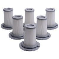 R Top Deals 6 Pcs For Rowenta ZR009005 HEPA Filter For X-Force Flex 8.60 Cordless Vacuum Cleaner Replacement Parts