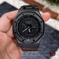 G-Shock All in Black Casioak Gen3 AP Style รุ่น GA-2100-1A1 Steel