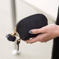 ﹊✿ 2022 Hot Sale Fashion Ladies PU Leather Mini Wallet Card Key Holder Zip Coin Purse Clutch Bag Coin Purses