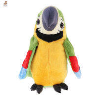 นกแก้ว Boneka Mainan ผ้ากำมะหยี่ ANA สำหรับพูดกับนกก่อนวัยเรียนของเล่นสำหรับเด็ก