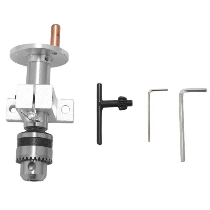 Live Lathe Center Head With Chuck Diy Accessories For Mini Lathe
