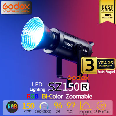 Godox LED SZ150R RGB Zoomable 150W Bi-Color 2800K-6500K Bowen Mount - รับประกันศูนย์ Godox Thailand 3ปี