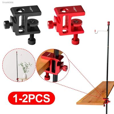 ✹﹍☢ SUNDICK Lantern Stand Clip Light Pole Table Fixing Aluminum Alloy Clamp Outdoor Hanging Lamp Holder Clip Outdoor Camping Tools