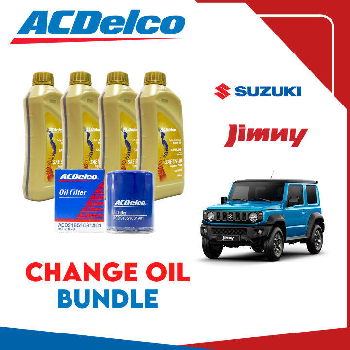 ACDelco Change Oil Bundle for Suzuki Jimny 9818 Lazada PH