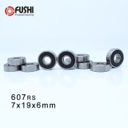 Vòng Bi 607RS ABEC-1 10 Cái Vòng Bi 7X19x6 Mm Thu Nhỏ 607 2RS 607