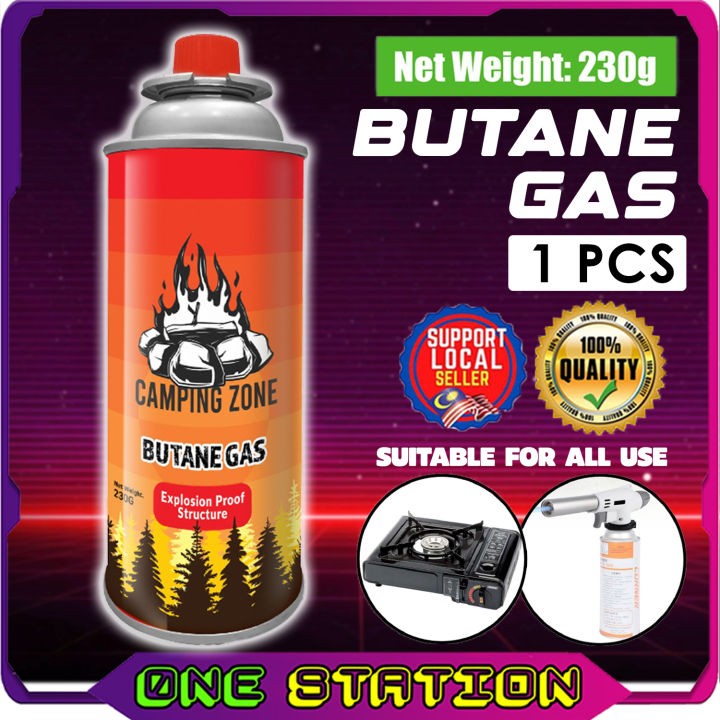 Camping Butane Gas Cartridge Gas Bottle Gas Tin Portable Buttane Gas Steamboat Gas 230g Lazada 