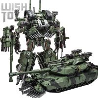 WJ Transformation ของเล่น Brawl Alloy 28ซม. SS Leader Camouflage M04ถัง M1A1โหมด KO Action Figure หุ่นยนต์รุ่น Collection ของขวัญ