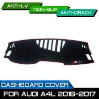 รถ Dashboard Mat Anti-Dirty Non-Slip Dash Cover Mat UV Protection Shade สติกเกอร์สำหรับ Audi A4L 2016 2017