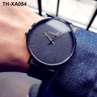 Korean version of the simple watch male and female students casual atmosphere a matte dial quartz