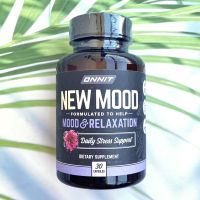 อาหารเสริม New Mood Formulated to Help Mood &amp; Relaxation 30 Capsules (ONNIT®)