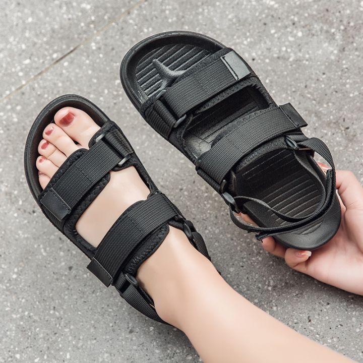 ขายดีที่สุด-ioztt2023-men-sandals-outdoor-street-couples-beach-slippers-2023-new-non-slip