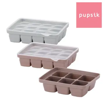  OXO Tot Baby Food Freezer Tray with Protective Cover : Bpa  Free Ice Cube Trays : Baby