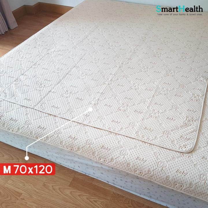 ผ้ารองกันเปื้อน-ผ้ารองฉี่-80x120-cm-ผ้ารองกันน้ำ-กันเปื้อนที่นอน-ผ้าปูกันฉี่-ทารก-เด็กเล็ก-เด็กโต-ขนาดพกพา-เกรด-4-ชั้นแท้-ซึมซับ-100