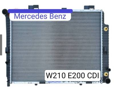 หม้อน้ำ BENZ W211 E200-E220 ( CDI , COMPRESSOR ) ตากลมตัวสดท้าย หน้าธนู ปี 03-09 AT (PA32) มีรับประกัน 4 สัปดาห์ มีรูปประกอบการขาย