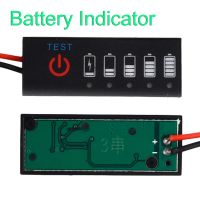hot⊙  Li-Ion Battery Percentage Indicator Board 1/2/3/4/5/6/7S Lithium Indication Module with Anti Reverse Connection