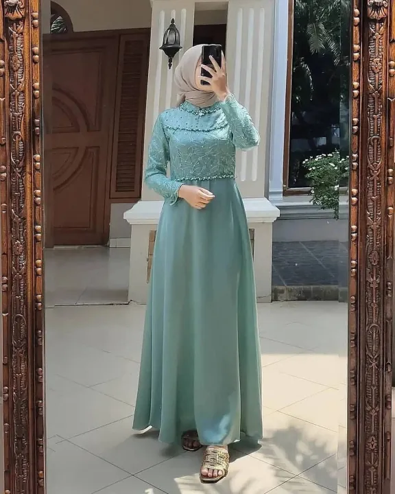 dress hijab kondangan