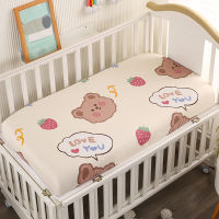 100 cotton Baby Sheets Breathable fitted Sheet cartoon Pads Mattress cover Ultra Soft Baby Bed Sheets For Boys Girls Newborns