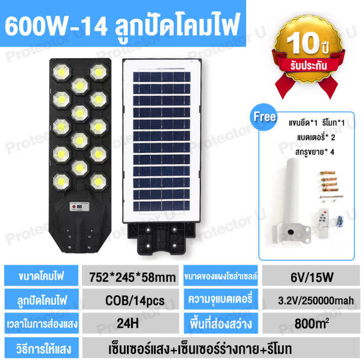 ไฟโซล่าเซลล์-ไฟถนนโซล่าเซลล์-rgb-สปอตไลท์โซล่า-ไฟถนน-led-ไฟสวนกลางแจ้งกันน้ำ-โคมไฟถนน-1200w-ความสว่างสูง-แสงสีขาว-ป้องกันฟ้าผ