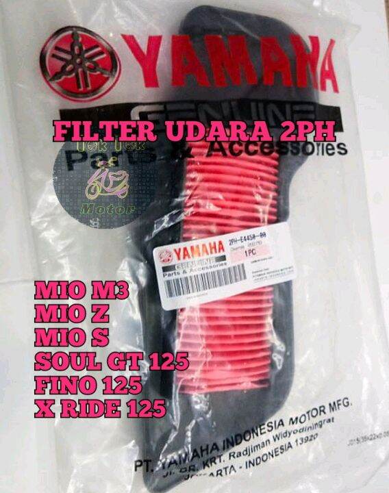 FILTER UDARA YAMAHA 2PH MIO M3 , MIO Z , MIO S , SOUL GT 125 , FINO 125