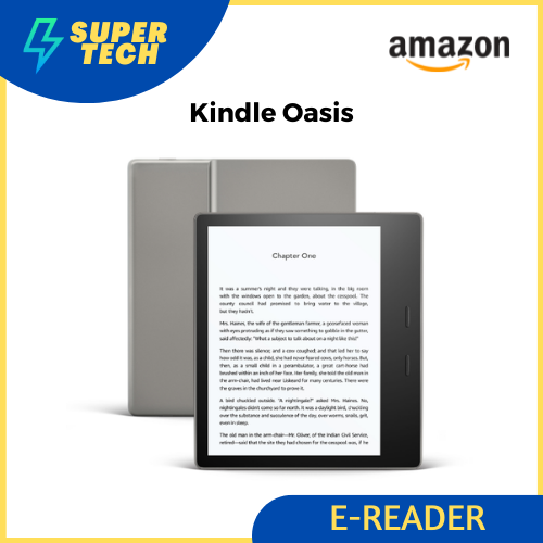 International Version – Kindle Oasis – Now with adjustable warm light - 8  GB, Graphite