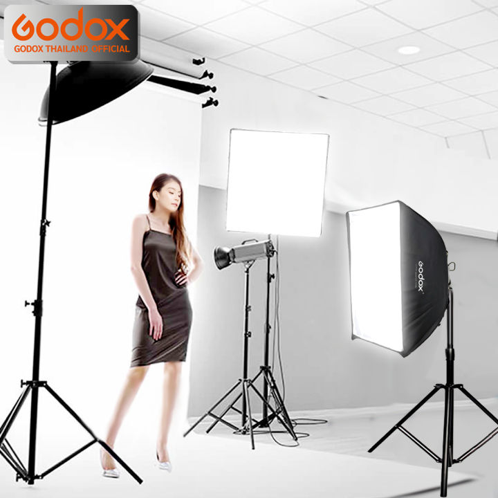 godox-tl-4-with-softbox-60-60-cm-สตูดิโอ-วิดีโอรีวิว-live-วิดีโอ-ถ่ายรูปติดบัตร