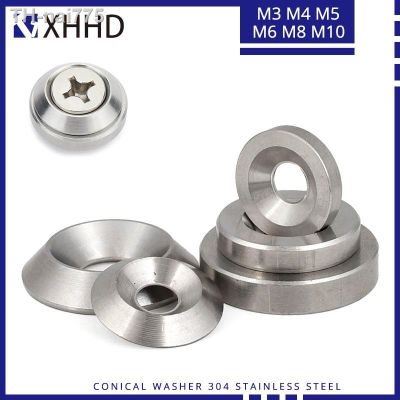 M3 M4 M5 M6 M8 M10 Conical Solid Washer Countersunk Head Flat Gasket Concave and Convex Tapered Washers