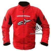 COD ✈ The Outline Shop27dgsd6gfd MERAH Red Alpin SR Jacket With Protective On The Shoulder Elbow And Back