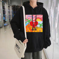 Bad Bunny Hoodies Men/UN VERANO SIN TI Music Album  Harajuku Sweatshirt Fashion Hip Hop Streetwear Loose Mens Hoodies Size XS-4XL