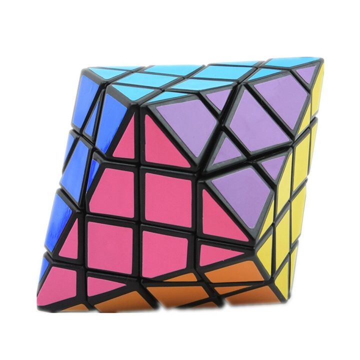 diansheng-พีระมิดแปดเหลี่ยม8มุมสำหรับเด็กของเล่นเพื่อการศึกษาลูกบาศก์มายากลโหมดรูปร่าง4x4ของเล่นปริศนา