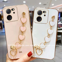 เคสโทรศัพท์ Xiaomi 13T Xiaomi13T Pro 5G เคส Phone Case เคสซิลิโคนนิ่มพร้อม2023สร้อยข้อมือรูปหัวใจสีสันสดใสสวยงาม