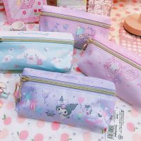 เครื่องเขียน กระเป๋าดินสอ ดินสอ ของขวัญสำหรับเด็ก 1ชิ้นค่ะ Cinnamoroll เคสสำหรับแต่งหน้า คุโรมิ เครื่องเขียนสเตชันเนอรี กระเป๋าเครื่องสำอางอะนิเมะ เมโลดี้ Pencilcase ถุงเก็บสัมภาระ กล่องใส่ดินสอ กระเป๋าใส่ปากกา