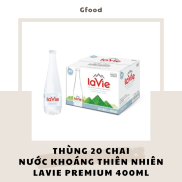 THÙNG 20 CHAI LaVie Premium Nước Khoáng Thiên Nhiên 400ml