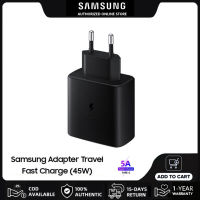 หัวชาร์จ Samsung Adapter หัวชาร์จเร็วสุด45W PD อะแดปเตอร์เดินทางซัมซุง ชุดชาร์จSuper Fast Charging EP-TA845 Wall Chargers สำหรับ Galaxy S20 S21 S22 Ultra Note 20 10 A90 A80