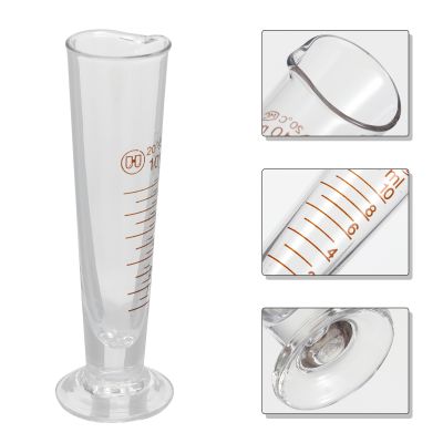 【CW】 Measuring Cup Cylinder Graduated Laboratory Scale Cups Beaker 10Ml Experiment Supplies Borosilicate Conical