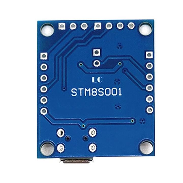 hot-sales-fuchijin77-stm8s001j3บอร์ดพัฒนาขนาดเล็กบอร์ดระบบไมโครชิพเดี่ยว-core-stm8s001บอร์ดพัฒนา-stm