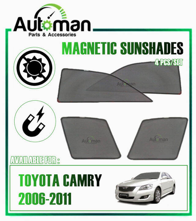 Toyota Camry XV40 2006-2011 Magnetic Sun Shade Magnet Sunshade | Lazada