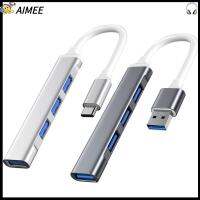 AIMEE อลูมิเนียมอัลลอยด์ การส่งข้อมูล Expander Type-C 3.1 USB 3.0 Splitter Dock Station USB C HUB