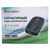 Karadar เครื่องตรวจเรดาร์ป้องกันรถพร้อม GPS 2ใน1โหมดลายเซ็นและสัญญาณเตือนไฟเตือน LED ระบุ X CT K La CORDEN J122