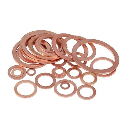 Copper Sealing Washers Metric M3 M6 M7 M8 M9 M10 M11 M12 M13 M14 M15 M16 M17 M18 M20 M21 M22 M23 Flat Seal Washer