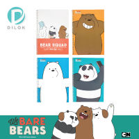 WeBareBears สมุดริมลวด ขนาดB5