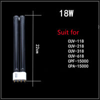 อะไหล่เปลี่ยนหลอดไฟ UV 18W สำหรับ SunSun CUV-118,CUV-218,CUV-318,CUV-618,CPF-15000 UV Light Aquarium Submersible Pump