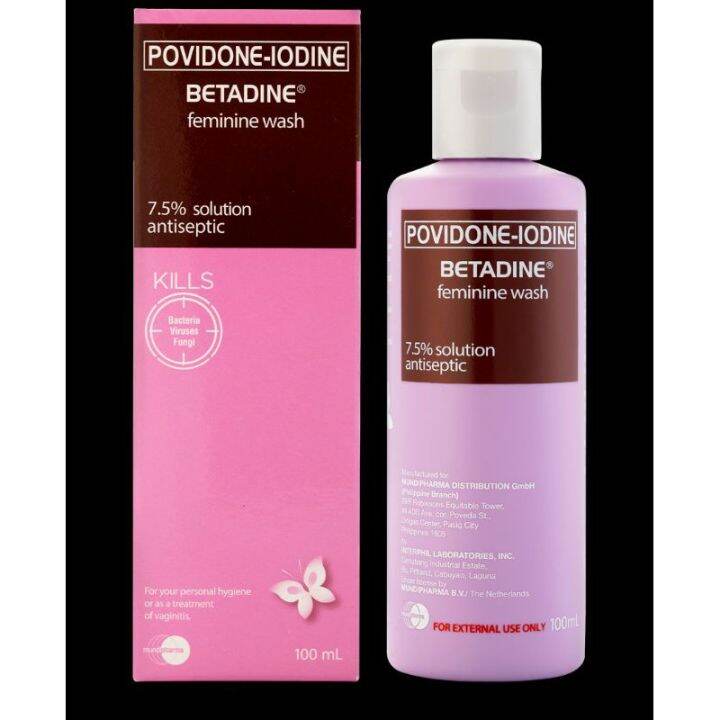 Betadine Feminine Wash (25 ml, 50 ml, 100 ml) Lazada PH